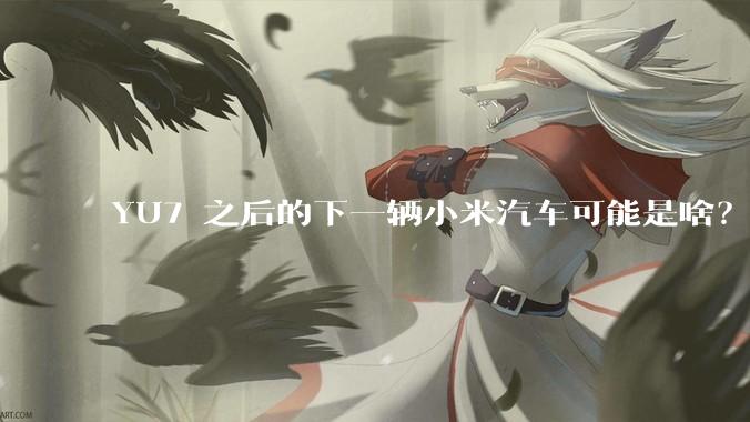 YU7 之后的下一辆小米汽车可能是啥？小米会把所有车型做一遍吗？