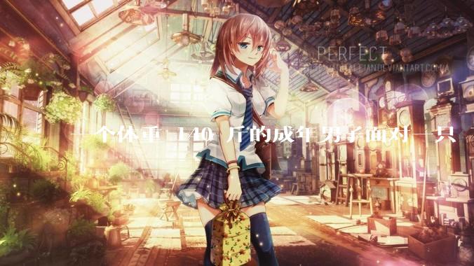 一个体重 140 斤的成年男子面对一只 70 斤的狼，谁胜算更大？