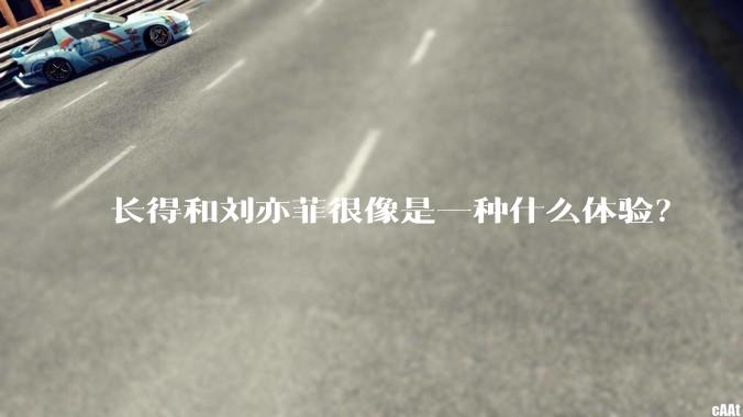 长得和刘亦菲很像是一种什么体验？